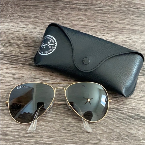 Ray-Ban Aviator large metal sunglasses